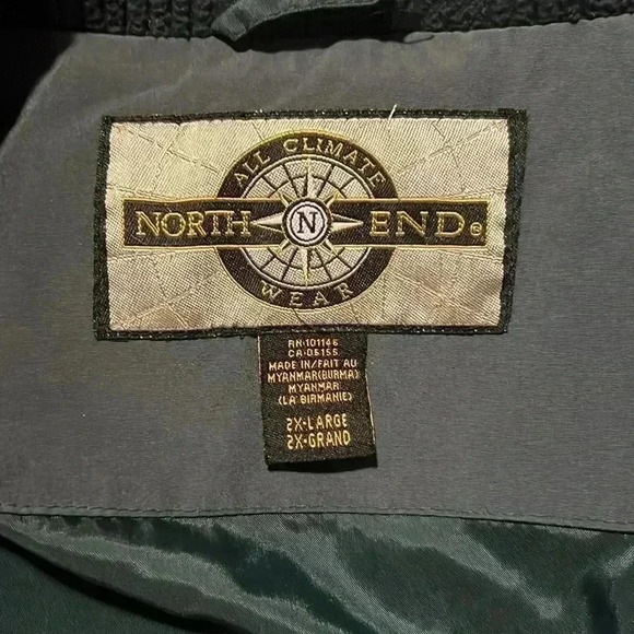 North End All Climate Wear Men’s Fleece Jacket Js - Picture 3 of 5